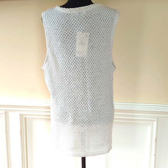 Zara Women knit cable short sleeve perfect to fall layer look Sz Medium - Picture 5 of 12